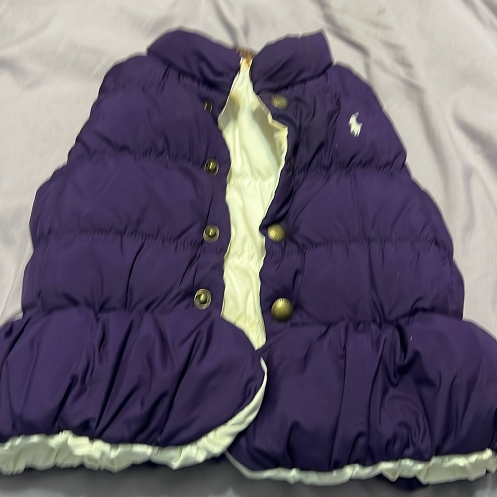 Reversible polo vest